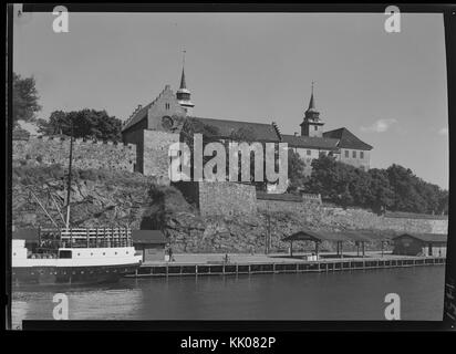 Akershus festning og slott n. nb digifoto 20151102 00101 NB MIT 07451 AFR Foto Stock