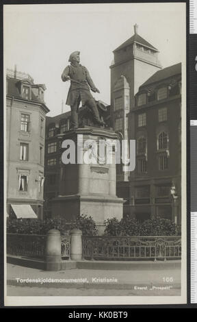 166 Tordenskjoldsmonumentet, Kristiania n. nb digifoto 00370 20151210 bldsa PK08733 Foto Stock