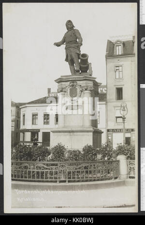 552 Tordenskjoldsmonumentet. Kristiania n. nb digifoto 20151210 00371 bldsa PK08739 Foto Stock