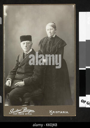 Portrett Thomasine av og Jonas giacciono, 1904 n. nb digifoto 20160308 00033 blds 04694 Foto Stock