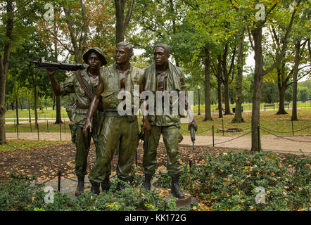 I soldati in rimembranza ai caduti in guerra del Vietnam Foto Stock