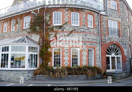 Rick Steins Seafood Restaurant a Padstow Cornwall Regno Unito Foto Stock