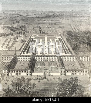 La Maison Royale de Saint Louis nel 1684, Saint-Cyr, Saint-Cyr-l'École, Yvelines, Francia Foto Stock