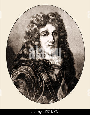 Il principe Eugenio di Savoia, il Principe Eugenio di Savoia-Carignano, 1663-1736, comandante della casa d'Austria Foto Stock