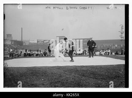 Abe Attell & Young Corbett (LOC) (27192062922) Foto Stock