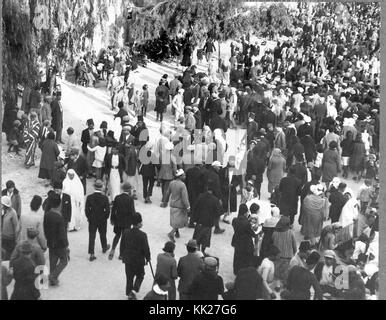 Purim, Jaffa Road di Gerusalemme. 1950 1959 (id.15610858) Foto Stock