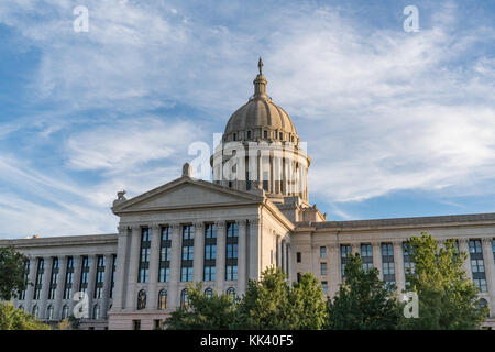 Oklahoma Capitol Building in Oklahoma City OK Foto Stock