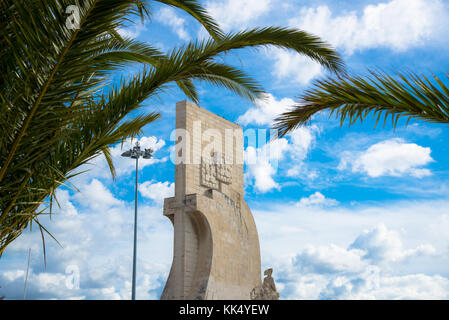 Il Monumento delle Scoperte, Padrao dos Descobrimentos a lisboa, Portogallo Foto Stock