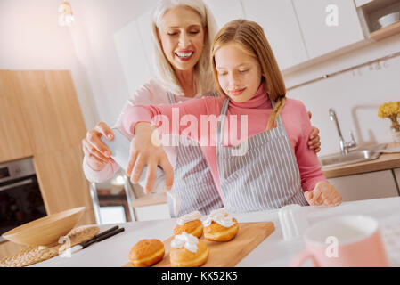 Guanti In Gomma A Manica Lunga - Impermeabili, Resistenti All'Olio, Per Lavare Piatti E Pulizie, Taglia L Rossa - Foto 2