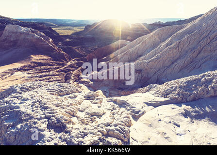 Formazioni di arenaria in Nevada Foto Stock