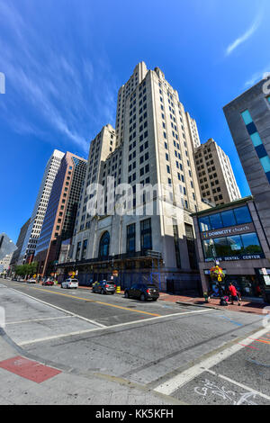 Providence, Rhode Island - agosto 21, 2016: 111 Westminster street (ex Bank of America building) di Providence, Rhode Island. a 428 ft (130 m) Foto Stock