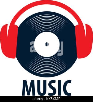 Il logo del vettore la musica Illustrazione Vettoriale