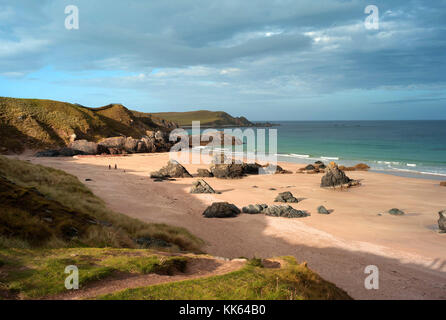 Sango Sands vicino a Durness, Scozia Foto Stock