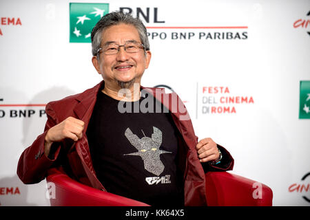 Photocall per 'mazinger z infinito" durante il XII roma film festival presso Auditorium parco della musica di roma, Italia. dotato di: go nagai dove: Roma, Lazio, Italia Quando: 28 ott 2017 credit: wenn.com Foto Stock