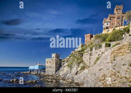 Villaggio di Pescatori di Genova Foto Stock