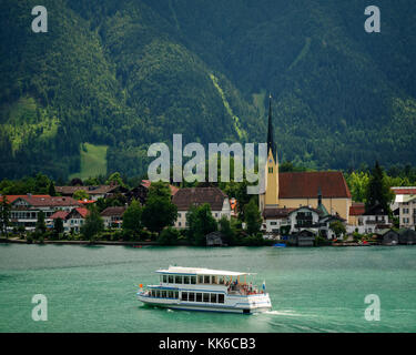 De - Baviera: a Rottach - Egern sul lago Tegernsee Foto Stock