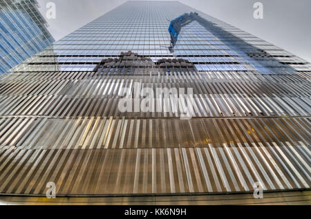 New York City - Novembre 20, 2011: 7 world trade center vista esterna. Foto Stock