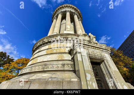 I soldati e marinai' monumento commemorativo in Riverside park nella upper west side di Manhattan, New York City, commemora unione soldati dell esercito un Foto Stock