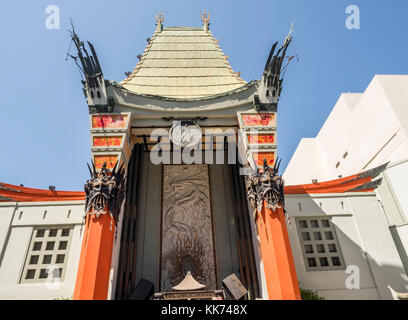 Grauman's Chinese Theater di hollywood boulevard in agosto 11th, 2017 - Los Angeles, CA, Stati Uniti d'America Foto Stock