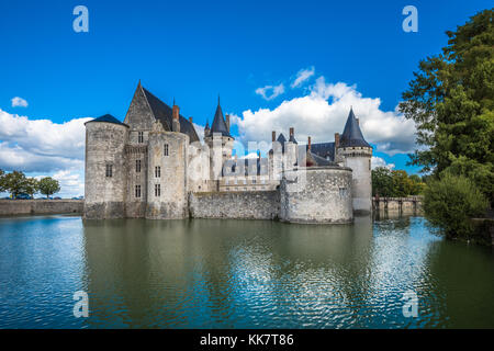 Chateau De Sully-sur-Loire, Francia Foto Stock