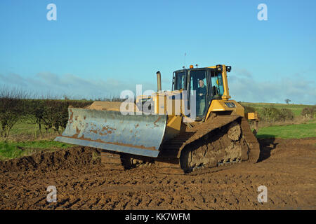 Caterpillar CAT D6n lama apripista Foto Stock