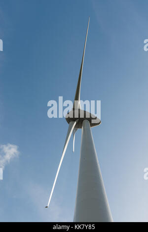 Una delle turbine eoliche onshore più grandi del mondo Foto Stock