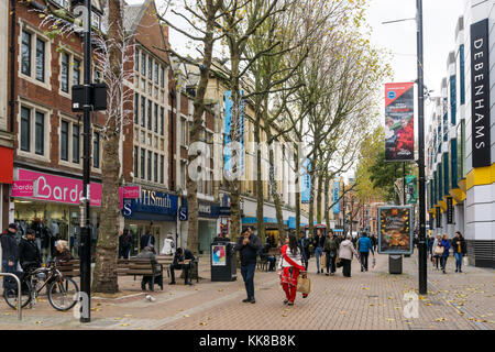 La strada pedonale dello shopping di north end, Croydon. Foto Stock