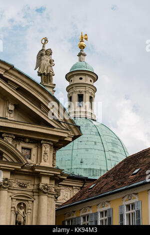 Mausoleo nel centro storico della città di Graz Foto Stock