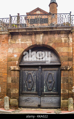 Hôtel particulier, townhouse mansion, XVIII secolo, Toulouse, Haute-Garonne, Occitanie, Francia Foto Stock