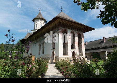 Monastero Moldovita nella Bukovina, Romania Foto Stock