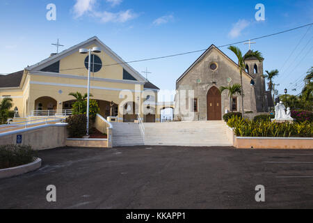 Cattedrale di San Francesco Saverio, Nassau, Providence Island, Bahamas, Indie Occidentali, Caraibi, America Centrale Foto Stock