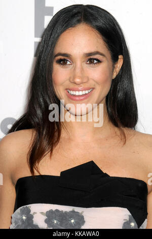Meghan Markle partecipa alla presentazione del programma NBCUniversal Cable Entertainment al Jacob K. Javits Convention Center il 14 maggio 2015 a New York. Foto Stock