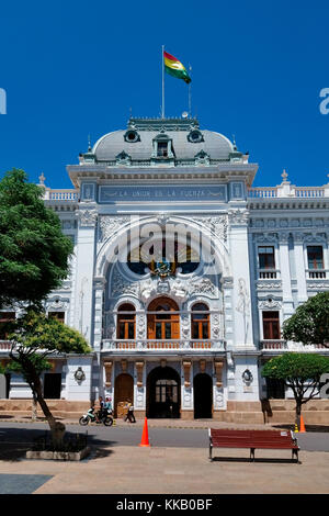 Palazzo del Governo, Gobierno Autónomo Departamental de Chuquisaca, Sucre, Chuquisaca, Bolivia Foto Stock