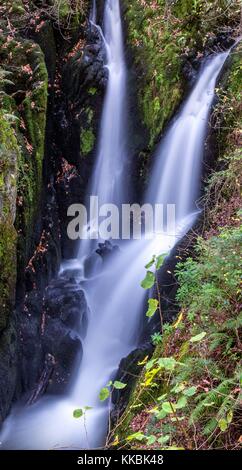 Magazzino Ghyll vigore cascata Foto Stock