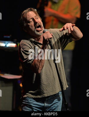 CORAL SPRINGS, Florida - GENNAIO 31: Southside Johnny of Southside Johnny and the Asbury Jukes si esibisce al Coral Springs Center for the Arts il 31 gennaio 2016 a Coral Springs, Florida persone: Southside Johnny Foto Stock