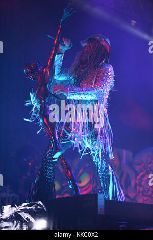 FORT MYERS, FL - 30 APRILE: Rob Zombie suona durante Fort Rock al parco Jet Blue il 30 aprile 2016 a Fort Myers, Florida persone: Rob Zombie Foto Stock