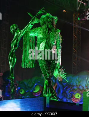 FORT MYERS, FL - 30 APRILE: Rob Zombie suona durante Fort Rock al parco Jet Blue il 30 aprile 2016 a Fort Myers, Florida persone: Rob Zombie Foto Stock