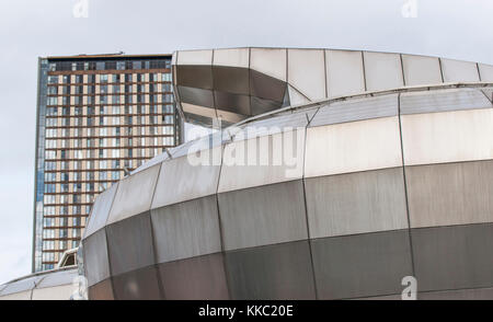 Vista della sede della Hubs Student Union a Sheffield. Sheffield, South Yorkshire, Regno Unito - 13 settembre 2013 Foto Stock