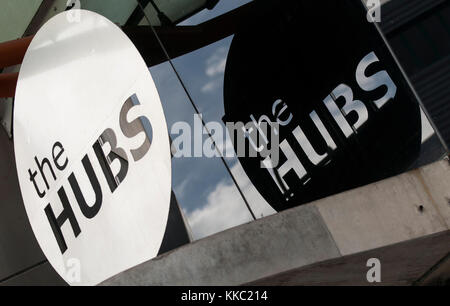 Una vista dei mozzi student union venue in Sheffield. sheffield south yorkshire, Regno Unito - 13 settembre 2013 Foto Stock