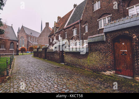 Santa Elisabetta Beguinage a Gent Foto Stock