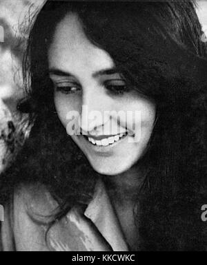 Joan Baez 1963-originale Foto Stock