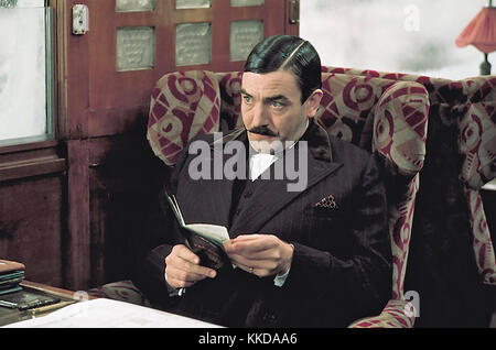 Omicidio NELLA produzione di film EMI ORIENT EXPRESS 1974 con Albert Finney Foto Stock