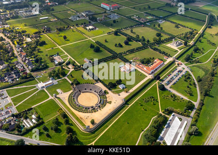 Anfiteatro, Parco Archeologico Xanten, Xanten, basso Reno, Rhein, Nord Reno-Westfalia, Germania, Xanten, basso Reno, Rhein, Nord Reno-Westfa Foto Stock