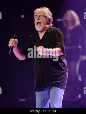 Las Vegas NV - 21 febbraio: bob seger esegue un Mandalay Bay il 21 febbraio 2015 a Las Vegas, Nevada persone: bob seger Foto Stock