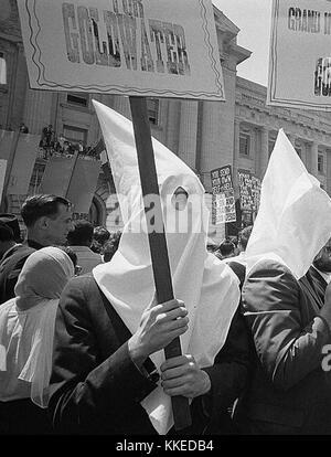KKK deputati per Goldwater nel 1964 Foto Stock