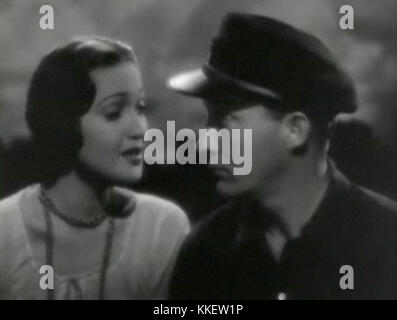 Dorothy Lamour e Bing Crosby in Road to Singapore trailer Foto Stock