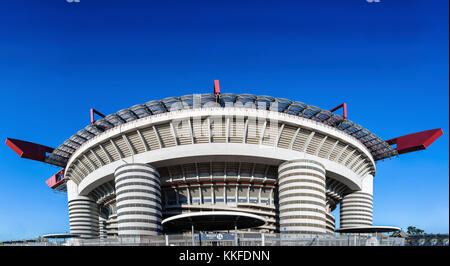 San Siro di Milano, in Italia è un campo di calcio / soccer stadium (capacità 80,018) che è casa di entrambi a.c Milan e Inter e Milan Foto Stock