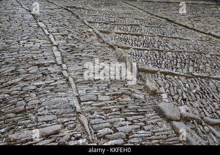 Ciottoli della spagnola antico cantiere Foto Stock