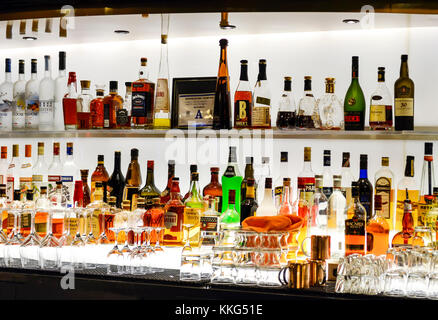 All'interno del Paris Le Bar centrale sul Las Vegas Strip Foto Stock