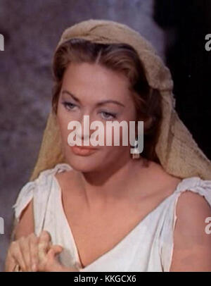 Yvonne De Carlo nel trailer di Ten Commandments Foto Stock